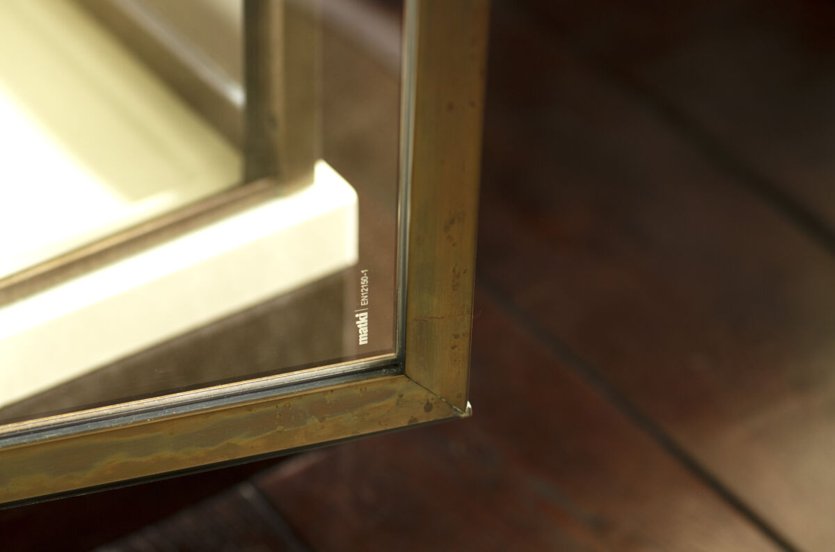 Frame Detail Aged Brass