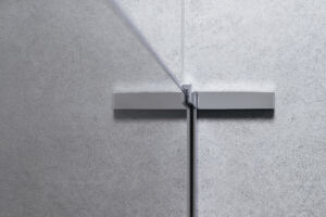 a close-up of a Matki shower bracket