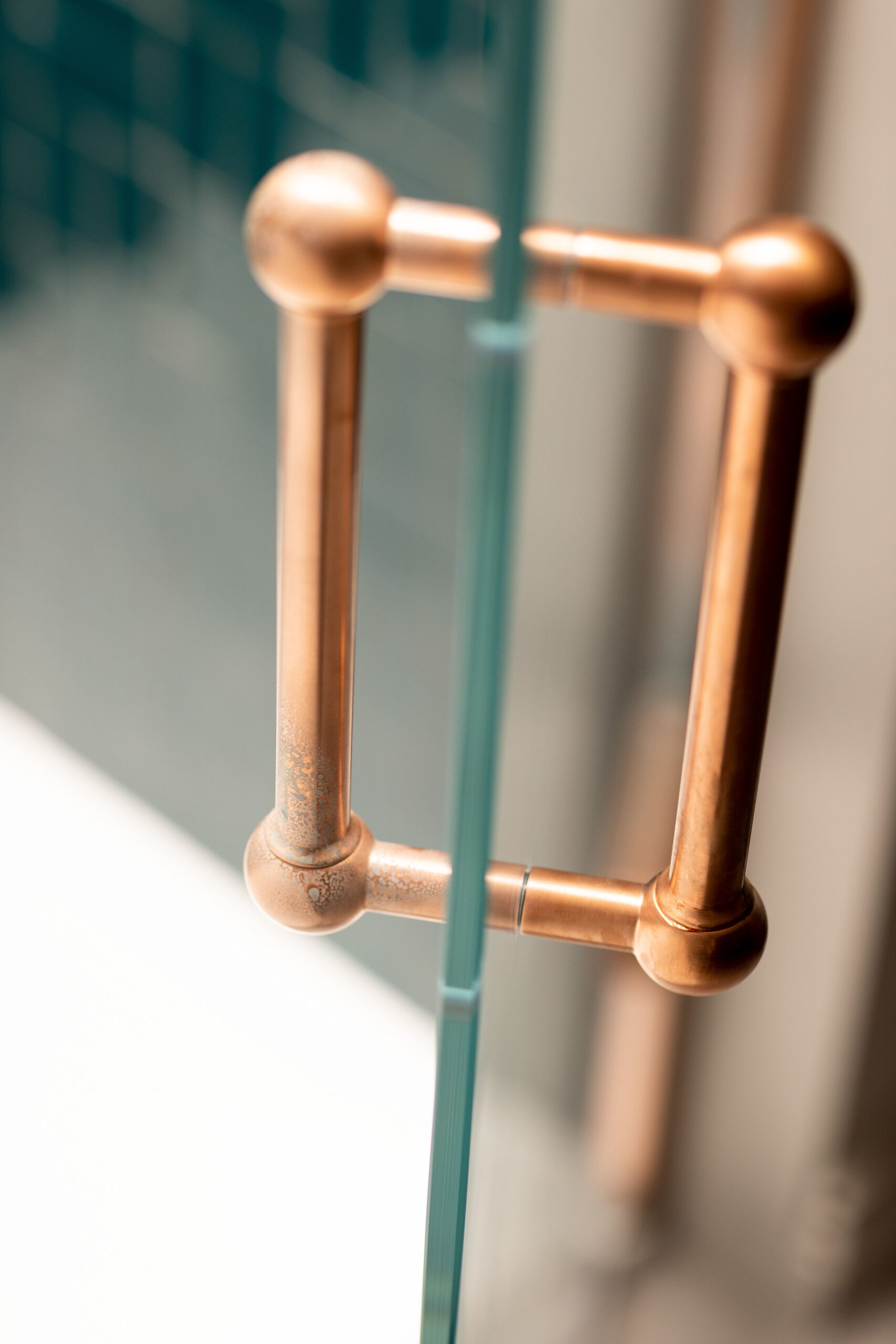Brass handle